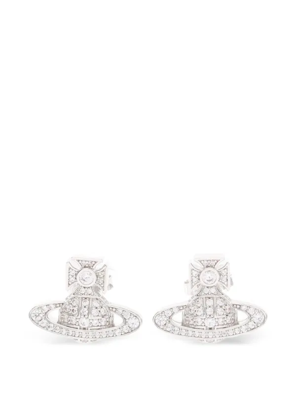 Vivienne Westwood Pre-owned Carmela Bas Relief Earrings in Silver