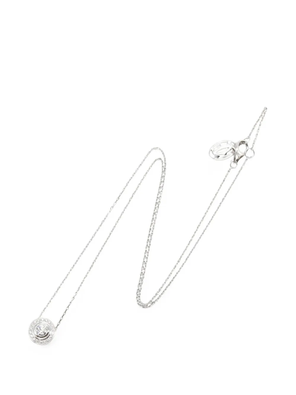 Cartier 2010s d'Amour brilliant-cut necklace - Argento