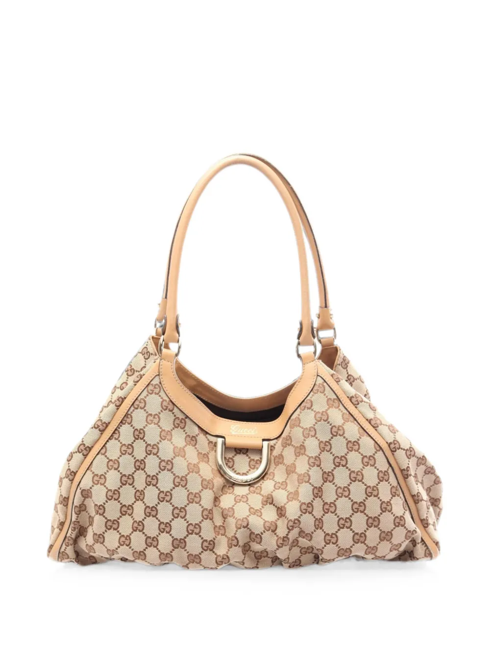 Gucci Pre-Owned 2000s Abby GG shoulder bag - Toni neutri