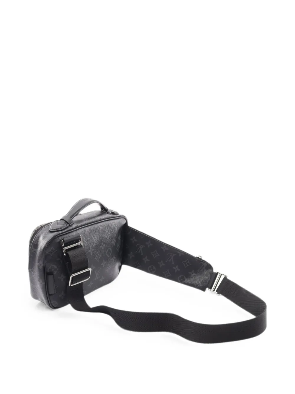 Louis Vuitton Pre-Owned 2019 Eclipse messengertas met monogram Zwart