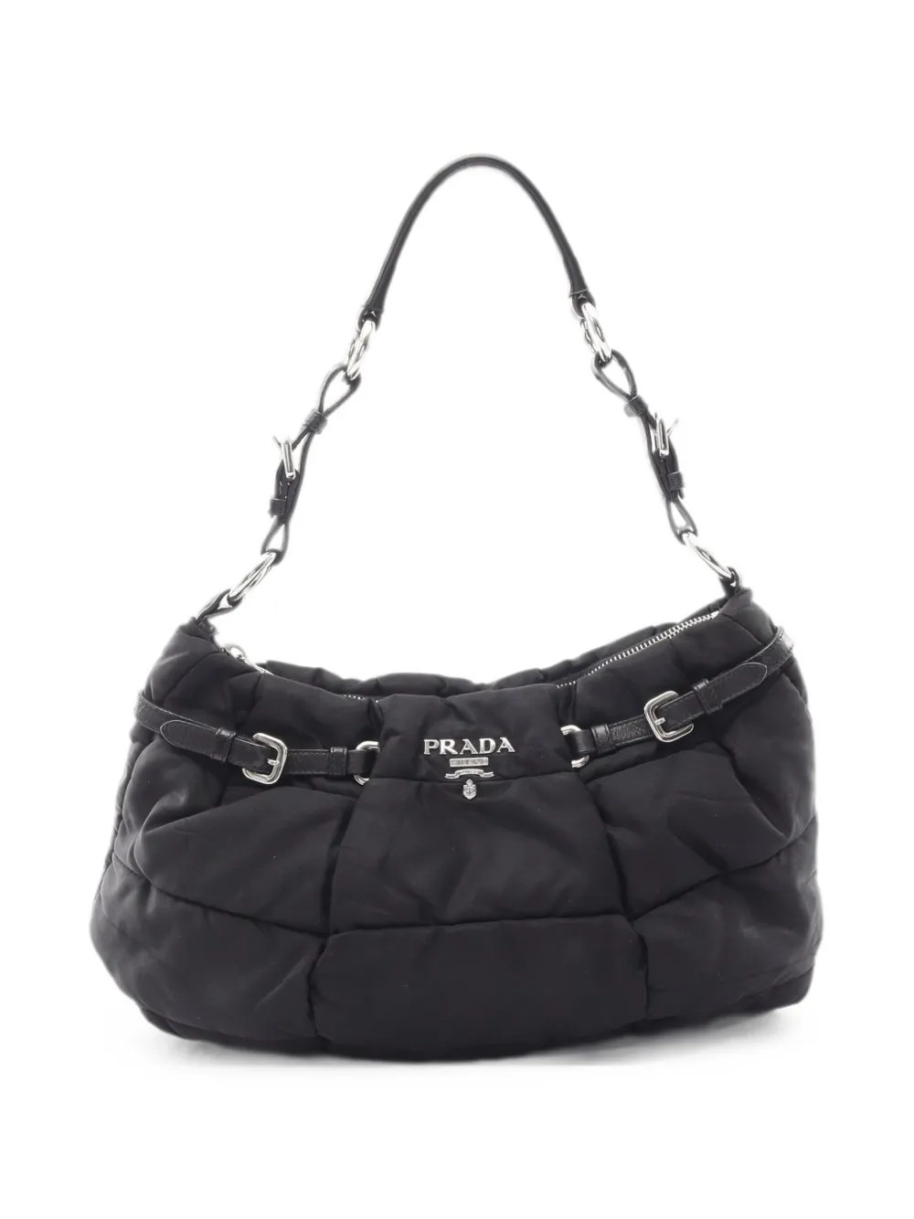 Prada Pre-Owned 2000s Tessuto Micro shoulder bag - Schwarz