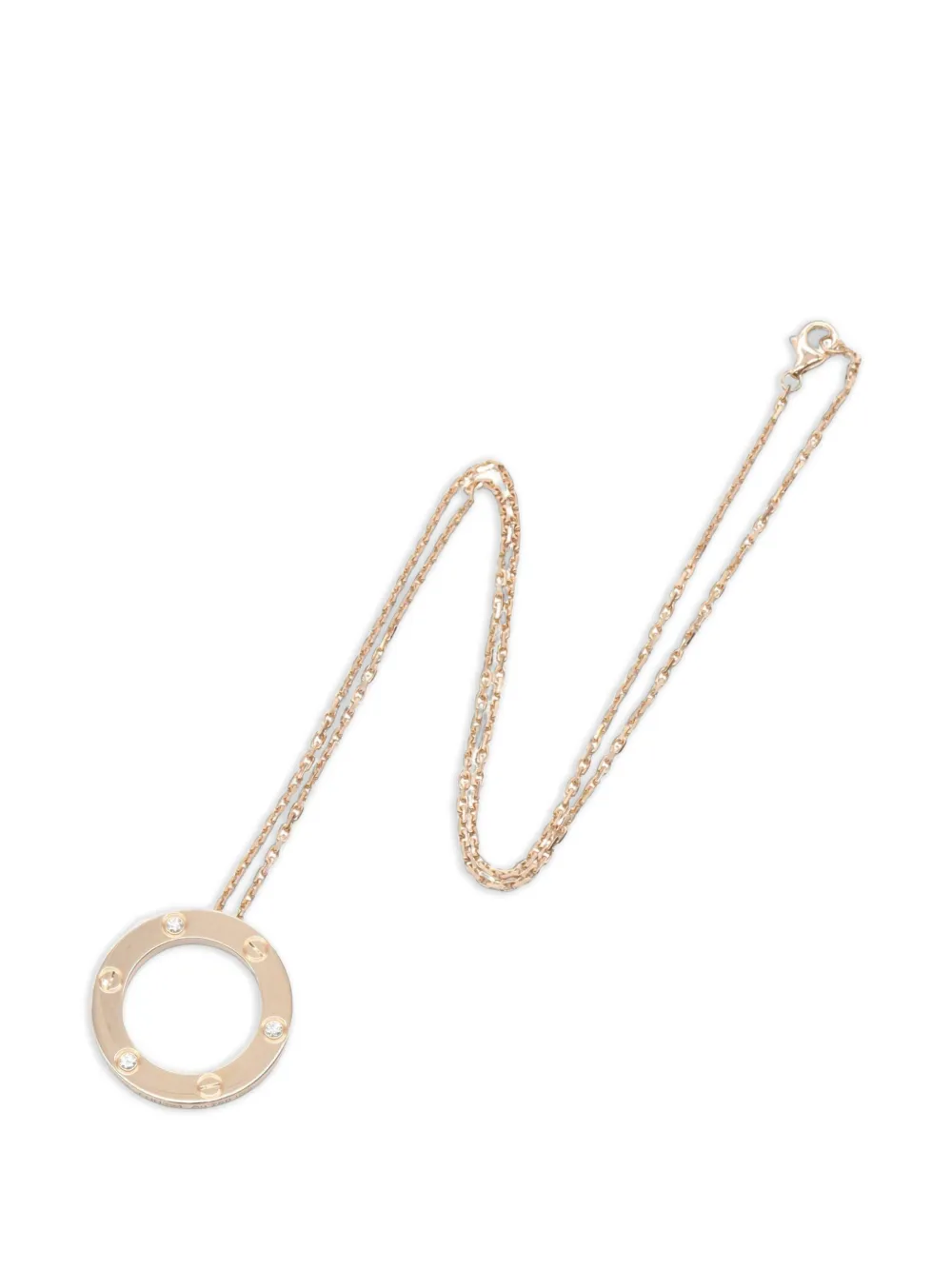 Cartier 2010s Love diamond necklace - Rosa