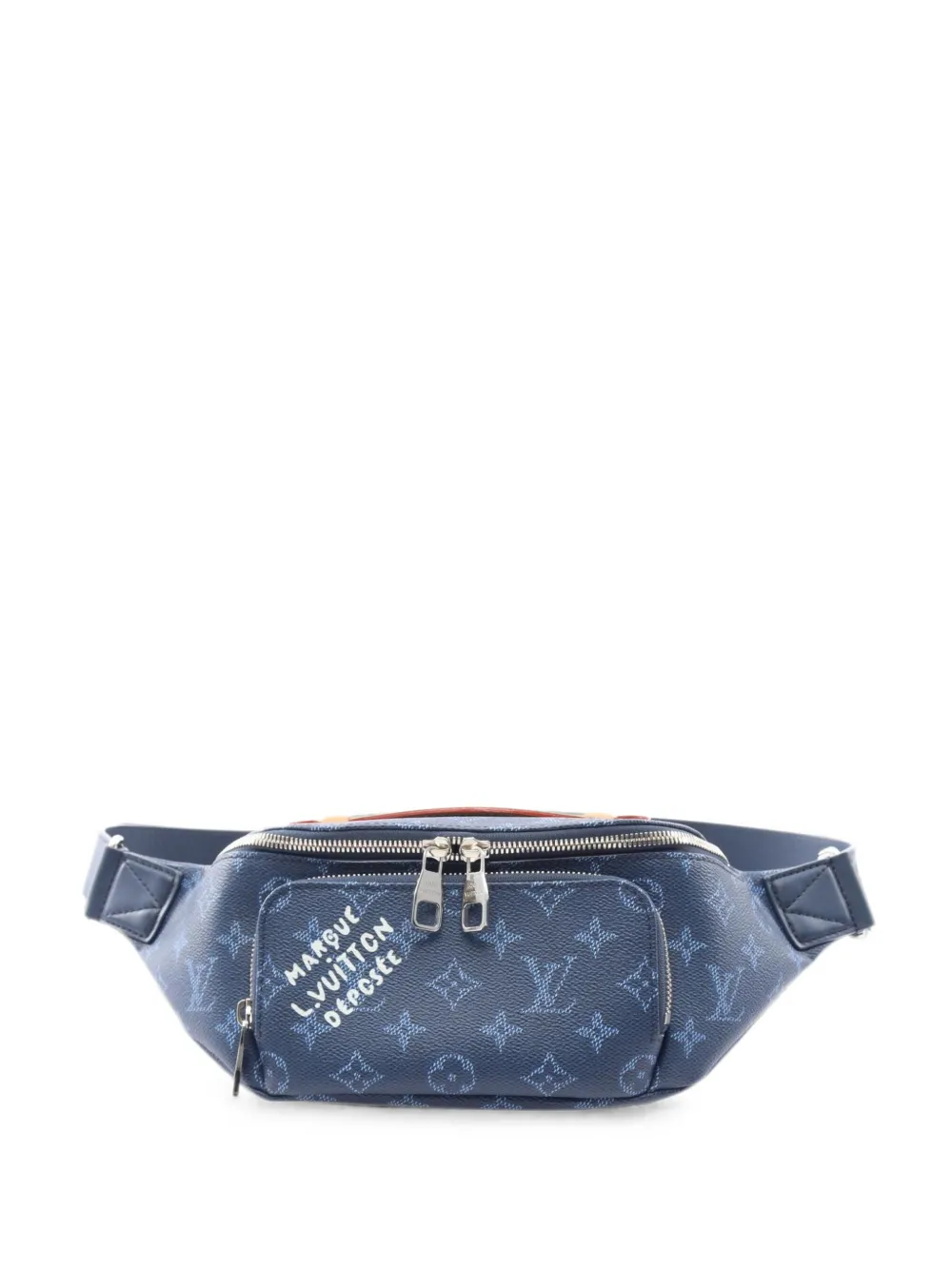 Louis Vuitton Pre-Owned Marsupio Heritage con monogramma anni 2010 - Blu