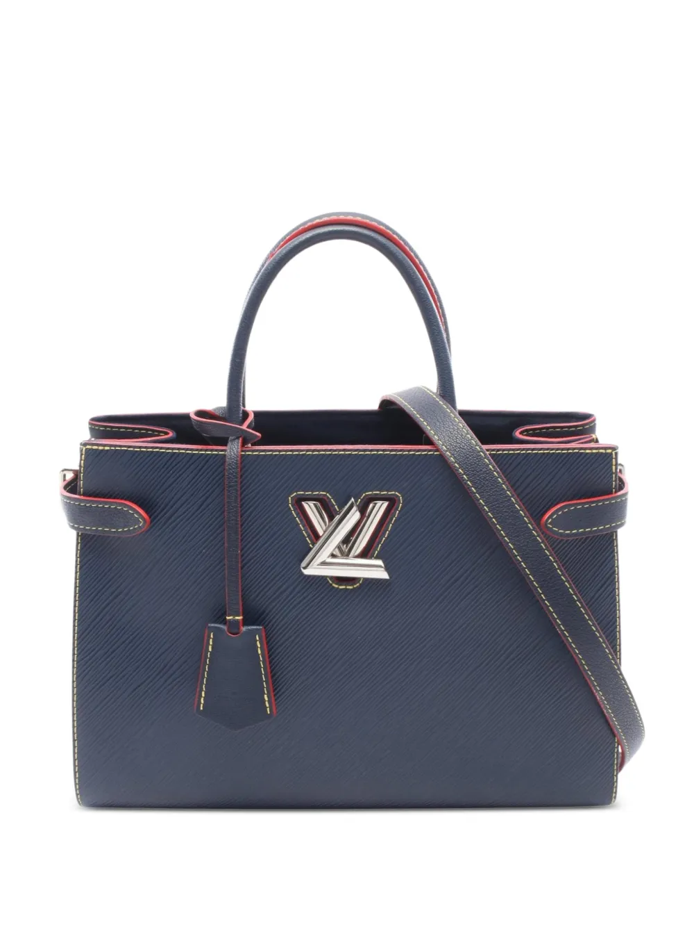 Louis Vuitton Pre-Owned 2017 Twist Epi two-way handbag - Blue