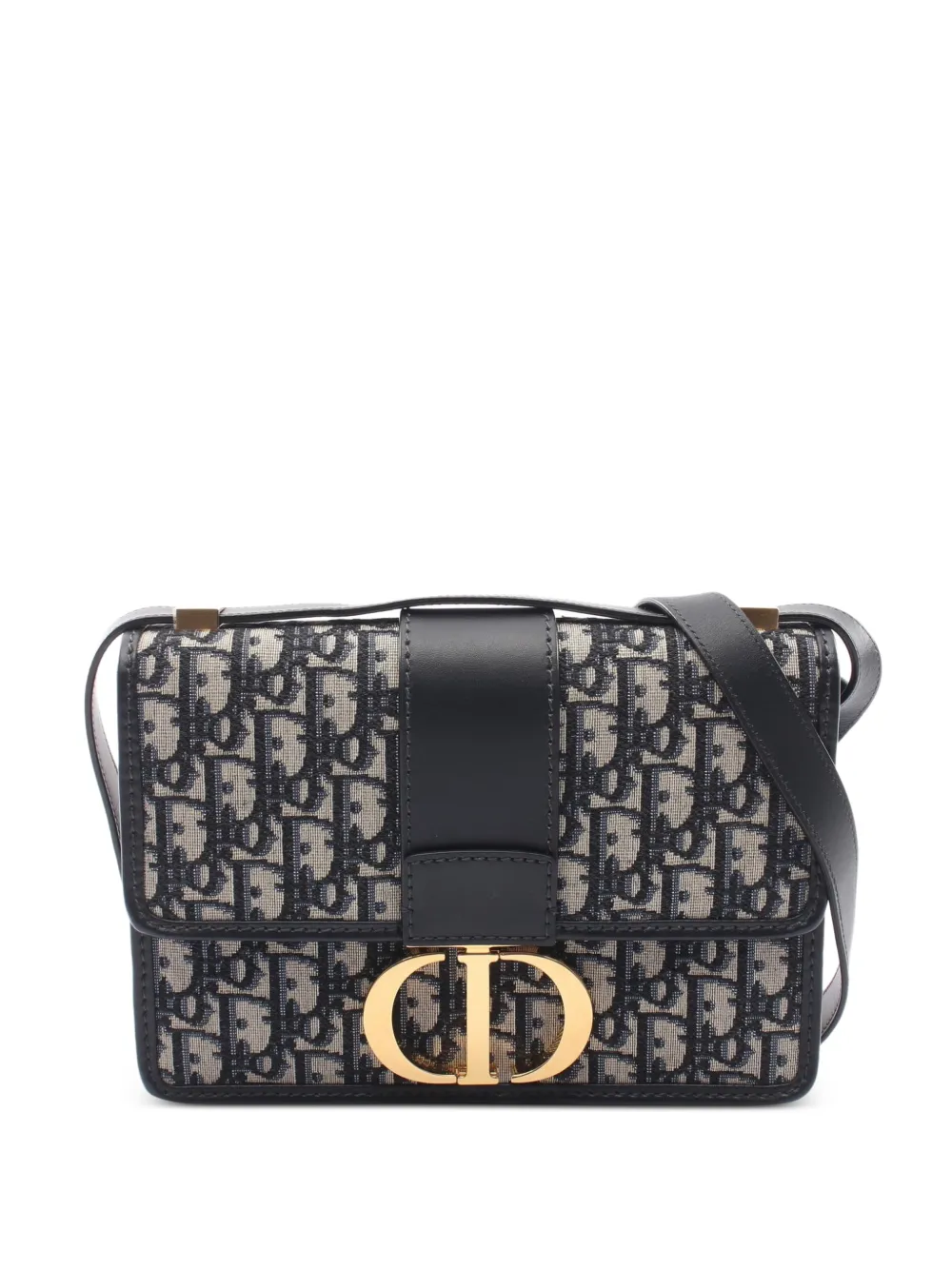 Christian Dior Pre-Owned 2010s 30 Montaigne Oblique shoulder bag - Blau