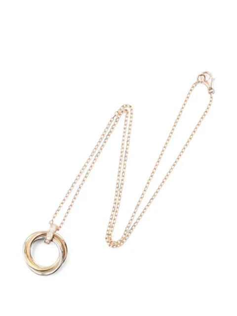 Cartier 2010s Trinity diamond necklace