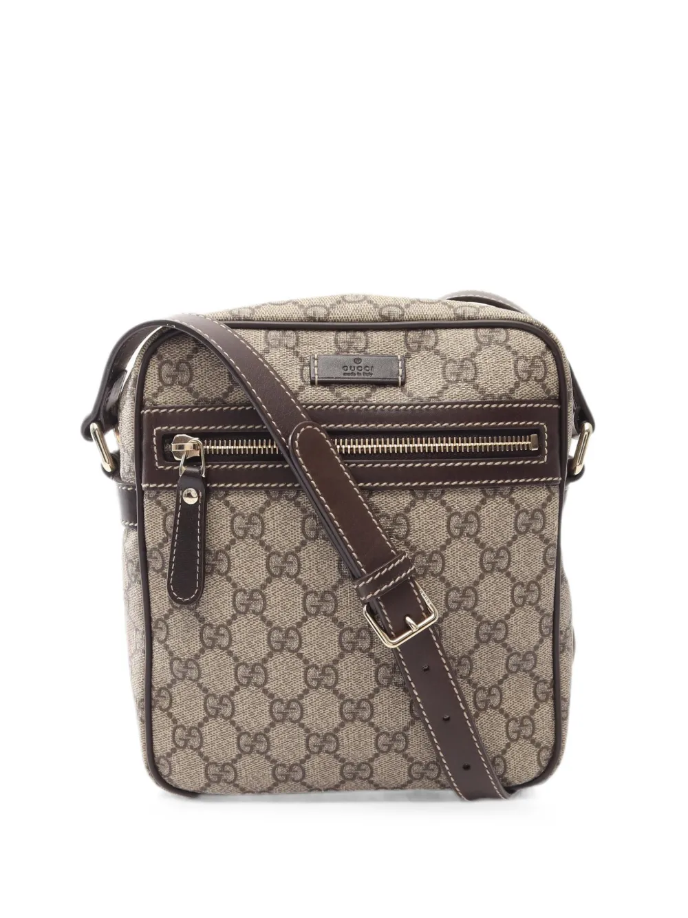Gucci Pre-Owned 2000s GG-Supreme shoulder bag - Toni neutri