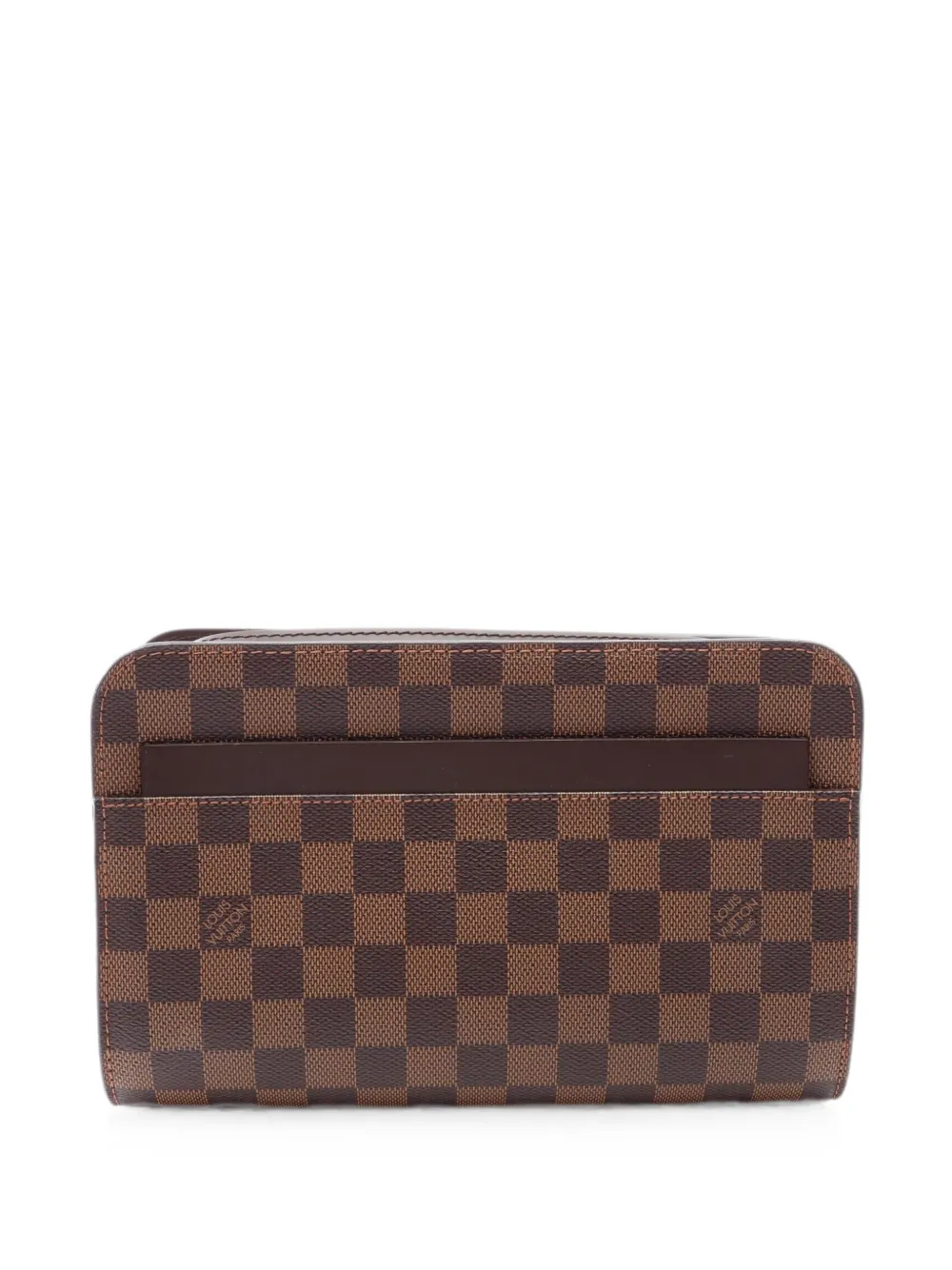 Louis Vuitton Pre-Owned 2011 Saint Louis Damier Ebène clutch bag - Marrone