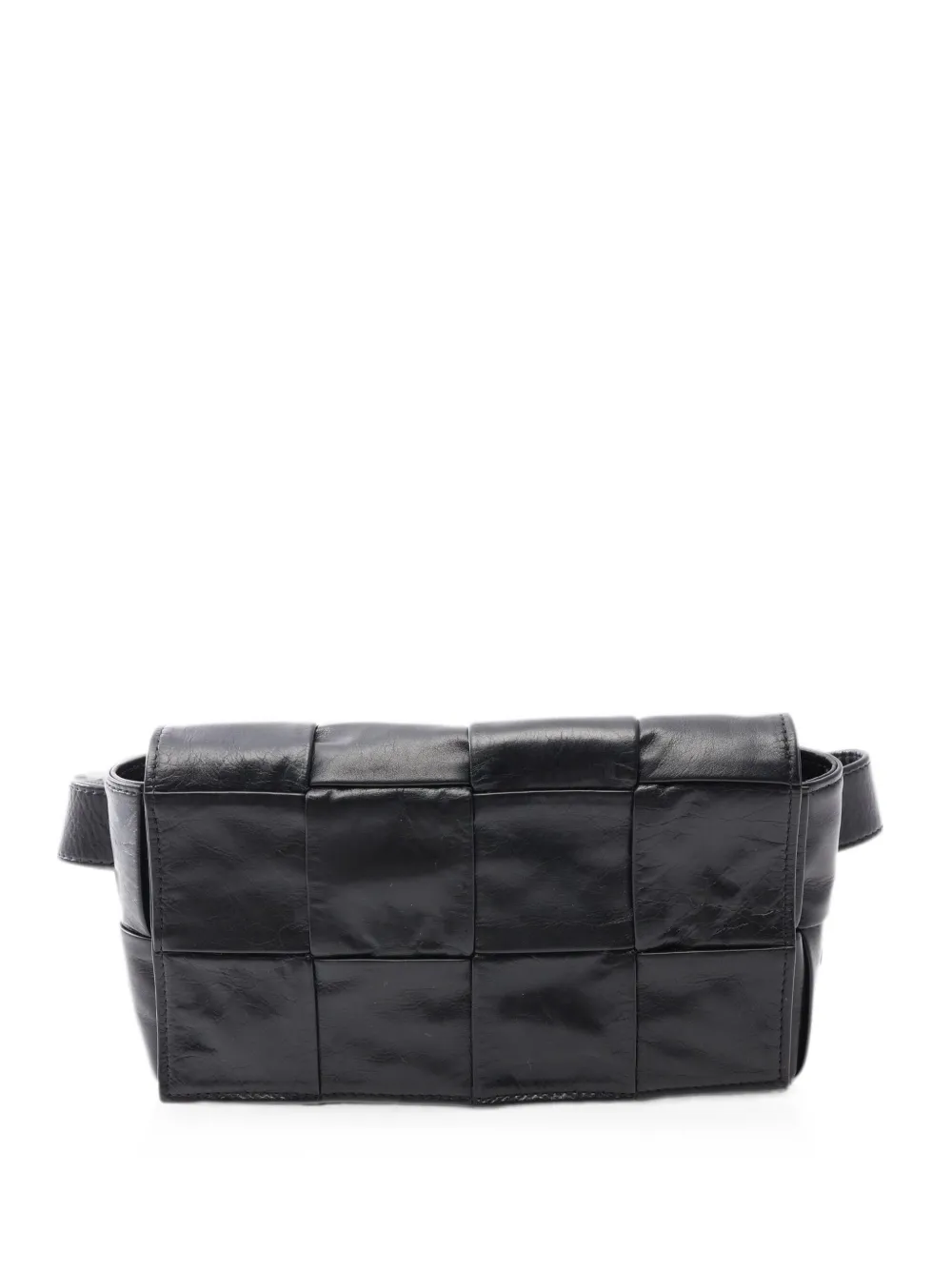 Bottega Veneta Pre-Owned 2010s Cassette Intrecciato belt bag - Schwarz