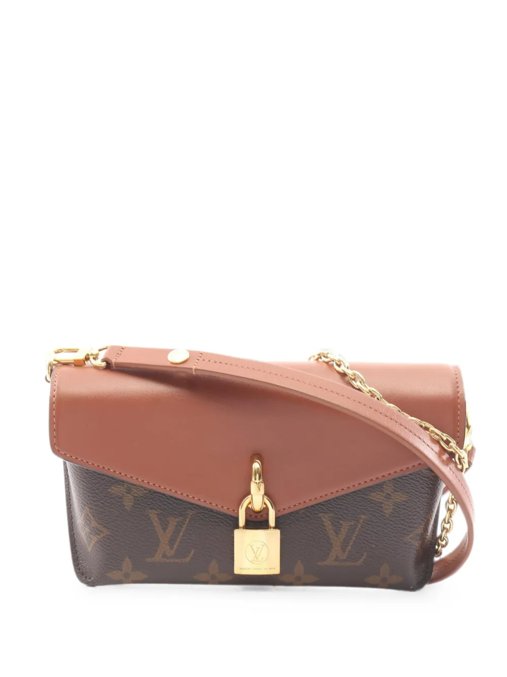 Louis Vuitton Pre-Owned 2010s Padlock On Strap Monogram shoulder bag - Marrone