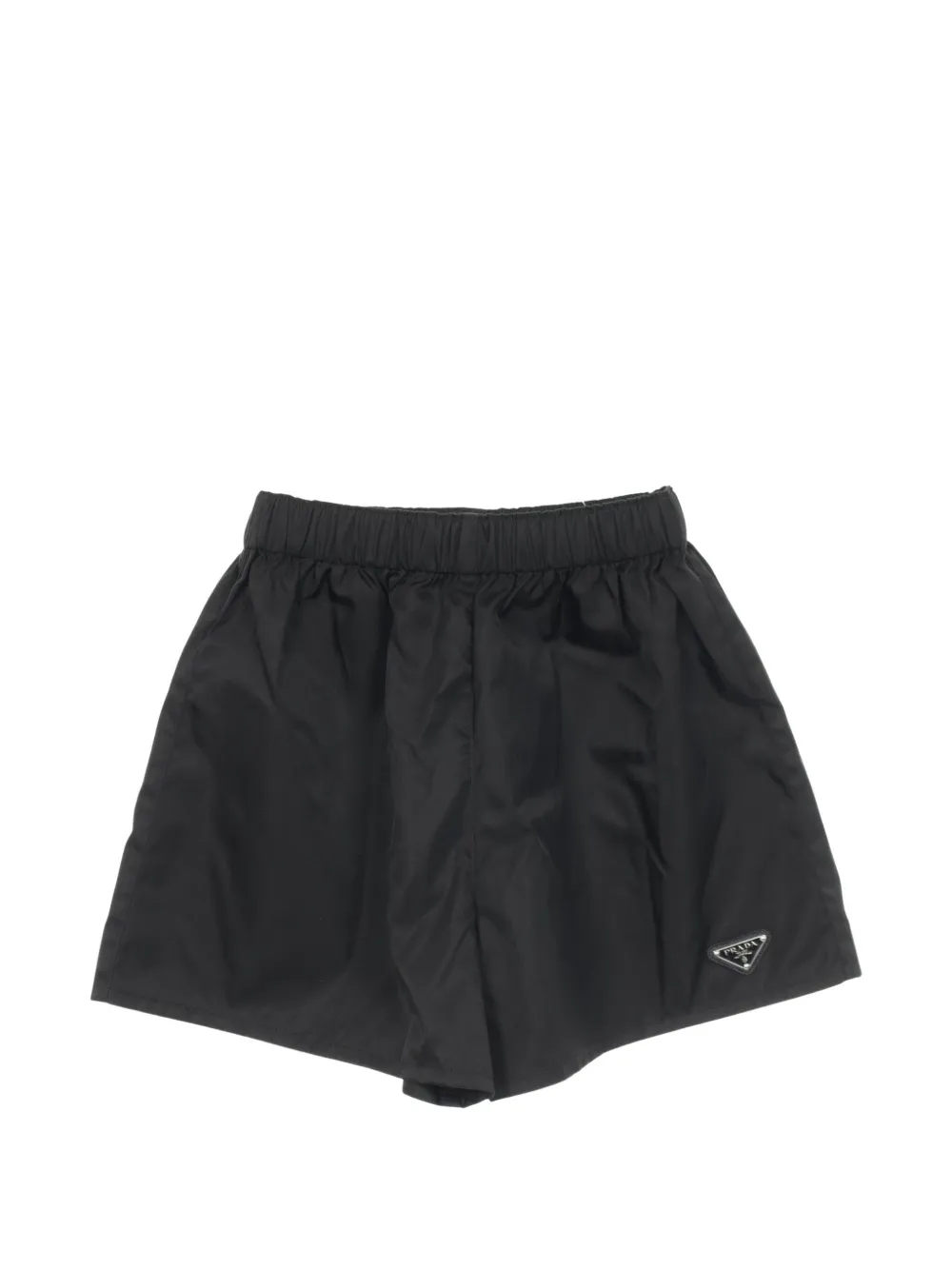 Prada Pre-Owned 2010s Re-Nylon logo shorts - Schwarz