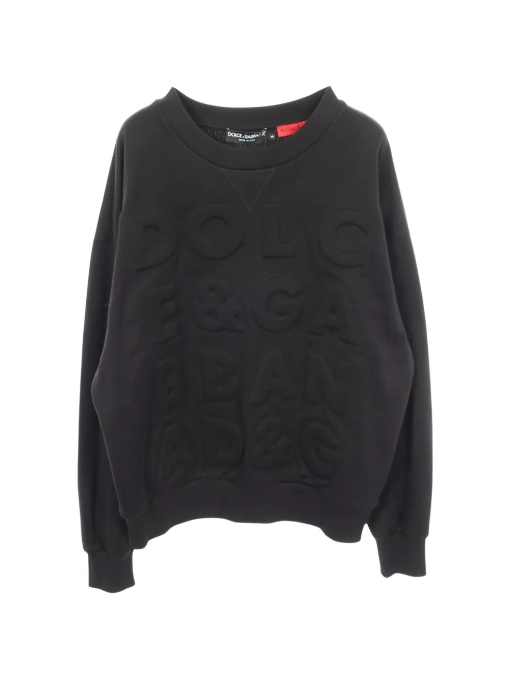 Dolce & Gabbana Pre-Owned 2020s Sweatshirt mit DGMillennials-Prägung - Schwarz