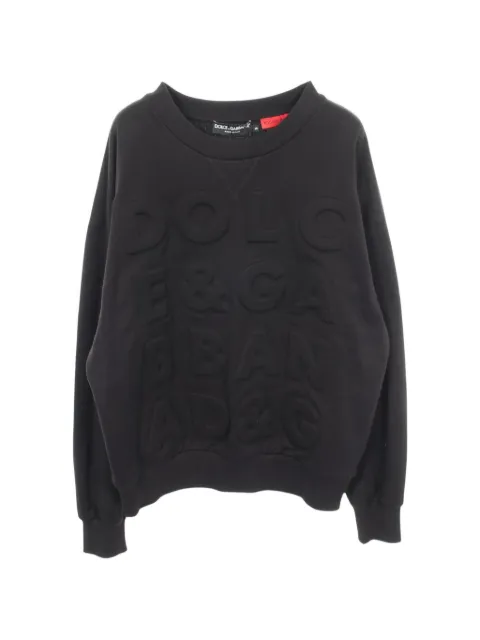 Dolce & Gabbana Pre-Owned 2020s DGMillennials embossed sweatshirt