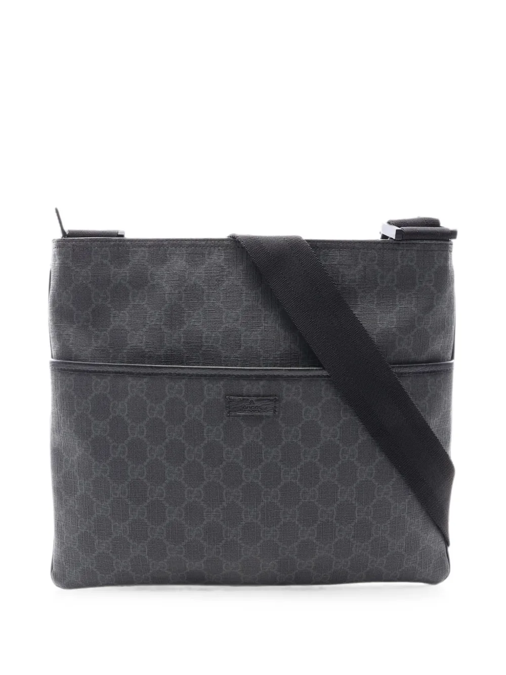 Gucci Pre-Owned Borsa messenger GG Supreme anni 2010 - Grigio