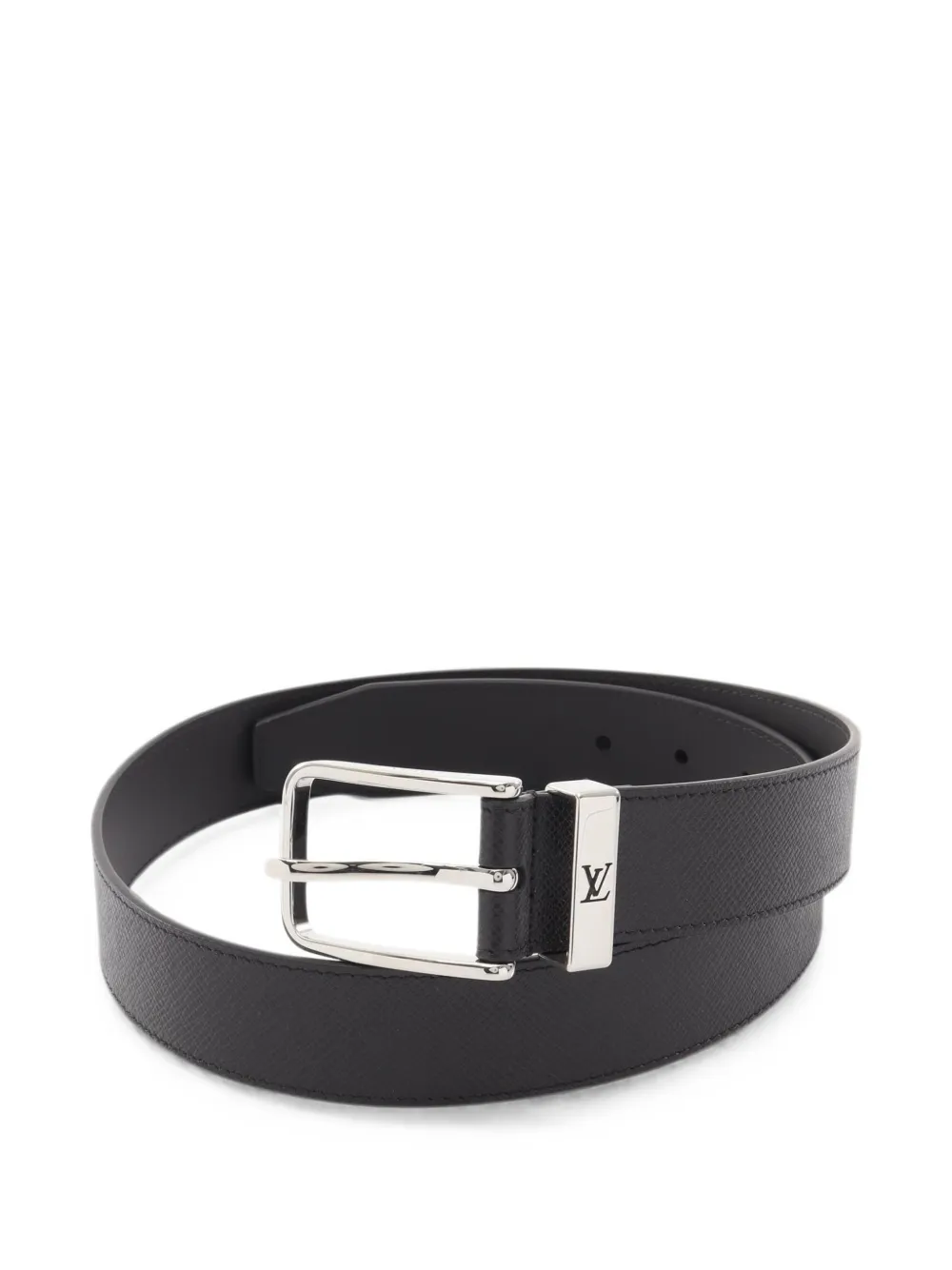 Louis Vuitton Pre-Owned Pont Neuf Taiga belt - Black