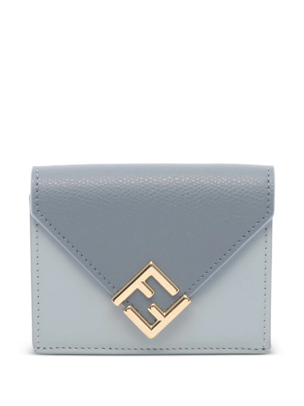 Fendi Pre-Owned 2020s FF Diamond tri-fold wallet - Blue
