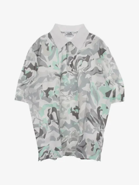 Hermès Pre-Owned 2010s Puzzle Vegetal polo shirt