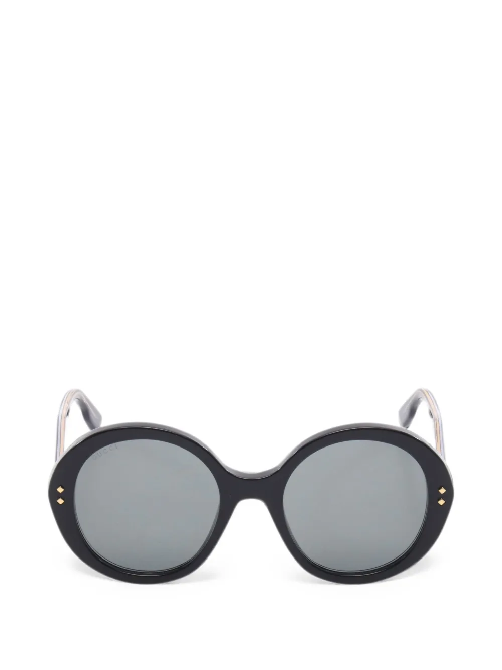 Gucci Pre-Owned Round-frame sunglasses - Schwarz