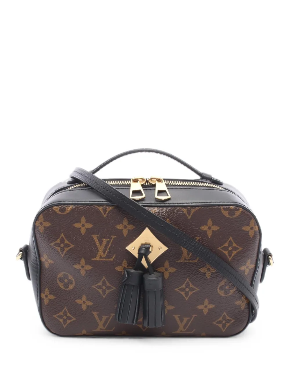 Louis Vuitton Pre-Owned Borsa a tracolla Saintonge 2018 - Marrone