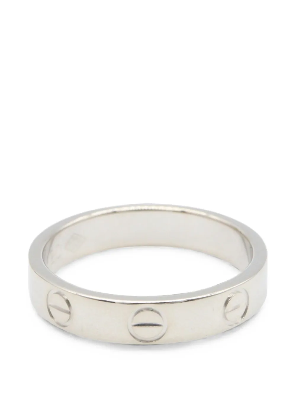Cartier Anello Love anni 2010 - Argento