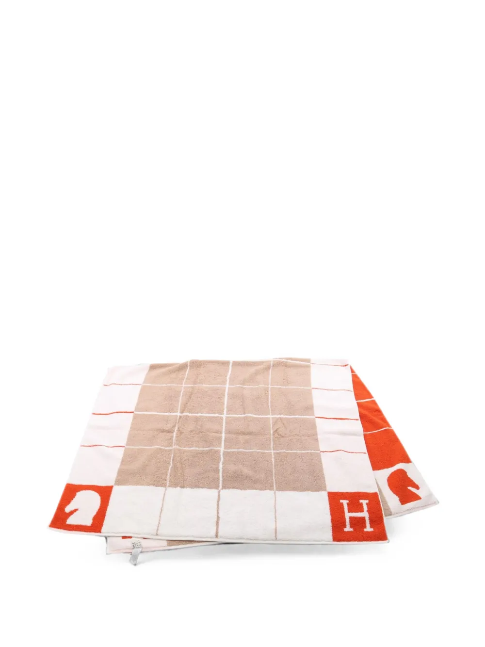 Hermès Pre-Owned 2020s Avalon bath towel - Weiß