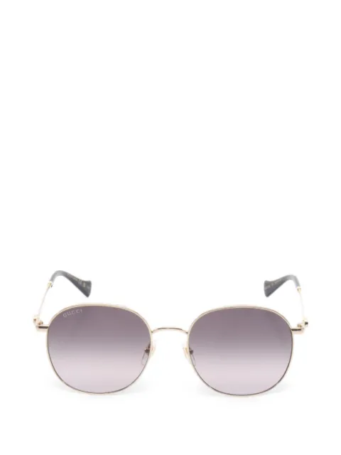 Gucci Pre-Owned 2020s Interlocking G round sunglasses