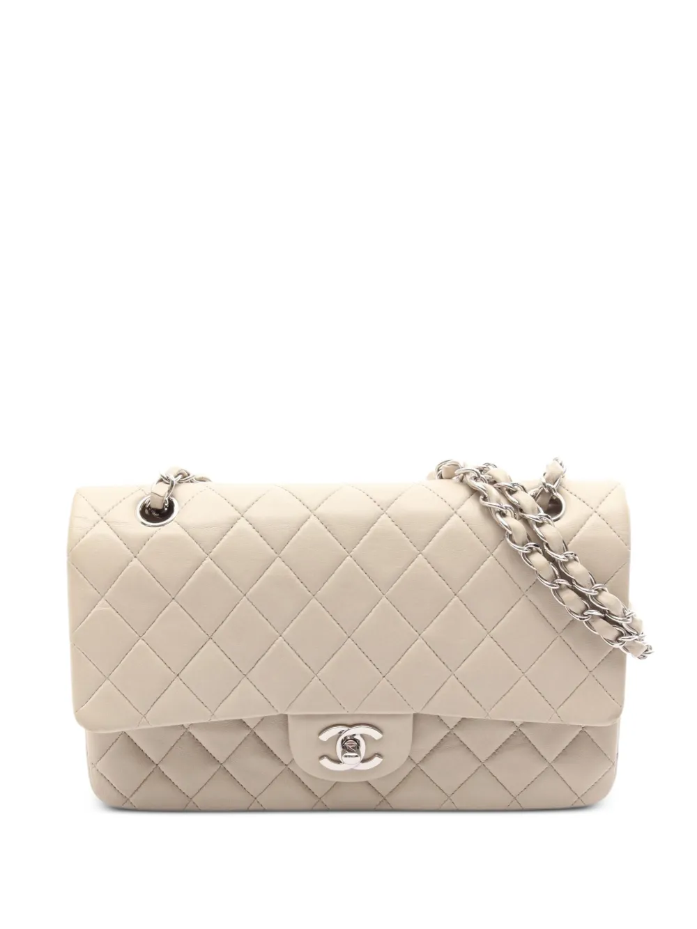 CHANEL Pre-Owned 2000-2002 Classic Flap shoulder bag - Neutrals