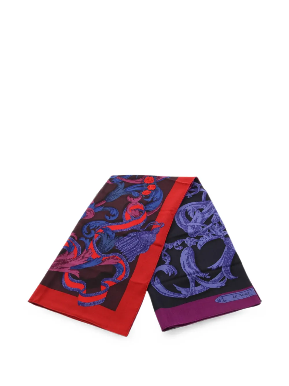 Hermès Pre-Owned 2010s La Mors à la Conétable scarf - Schwarz