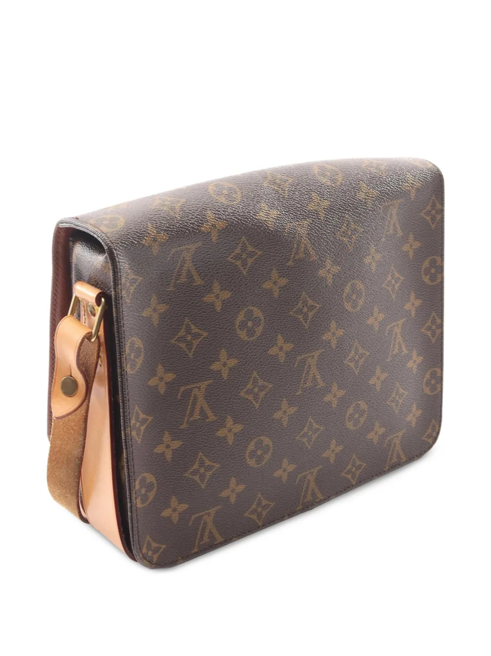 Louis Vuitton Pre-Owned 1994 GM Cartesier Monogram cross bodybag - Braun