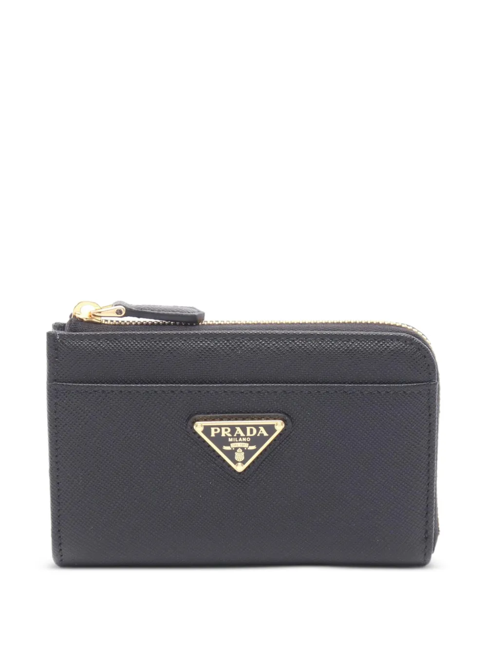 Prada Pre-Owned 2020s Saffiano leather coin purse - Schwarz