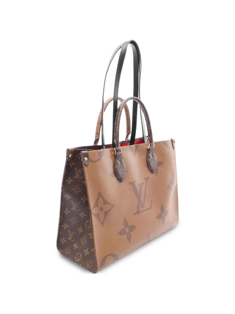 Louis Vuitton Pre-Owned 2010s OnTheGo MM handtas met monogram Bruin