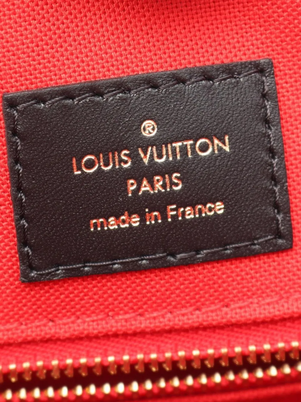 Louis Vuitton Pre-Owned 2010s OnTheGo MM handtas met monogram Bruin