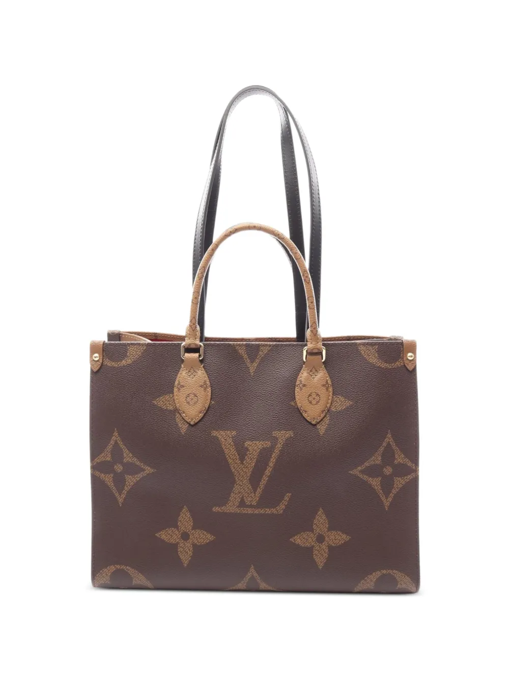 Louis Vuitton Pre-Owned 2010s OnTheGo MM Monogram handbag - Braun