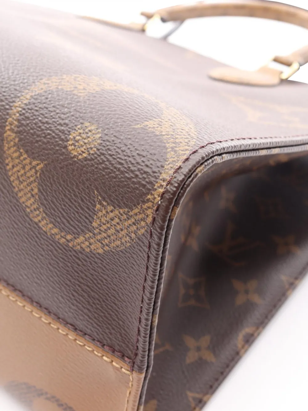 Louis Vuitton Pre-Owned 2010s OnTheGo MM handtas met monogram Bruin