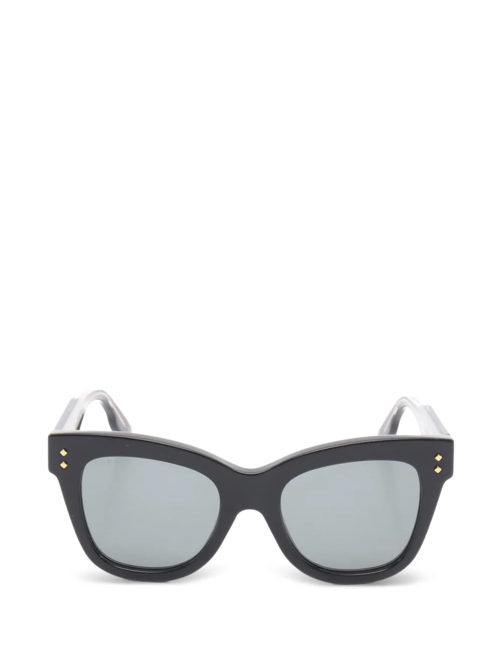 Gucci Pre-Owned cat-eye-frame sunglasses - Nero
