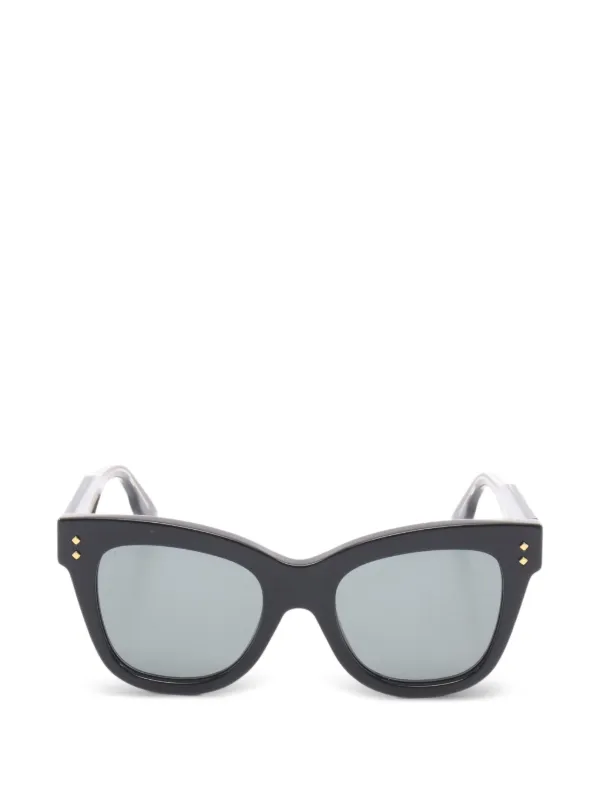 Gucci Pre-owned Cat-eye-frame Sunglasses in Black