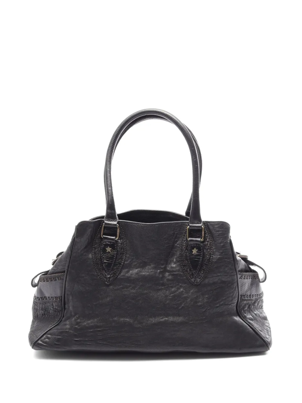 Fendi Pre-Owned 2000s Etonico Zucca handbag - Black