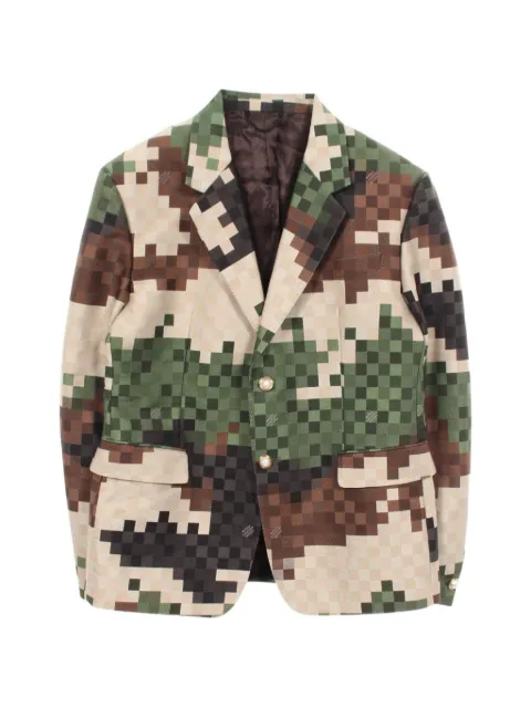 Louis Vuitton Pre-Owned 2010s Damouflage Jacke