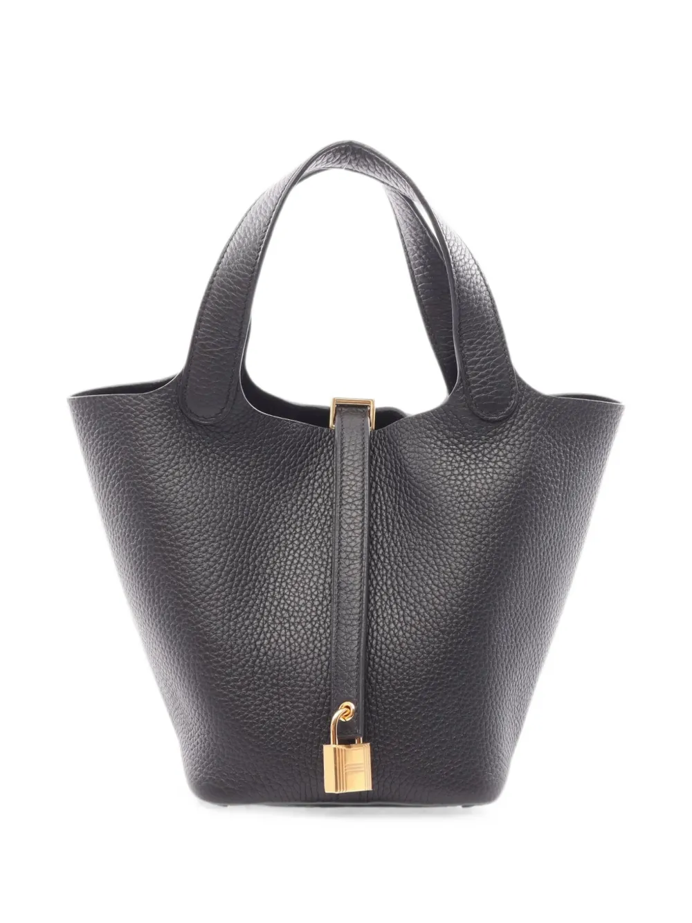 Hermès Pre-Owned 2025 PM Picotin Lock leather tote bag - Schwarz