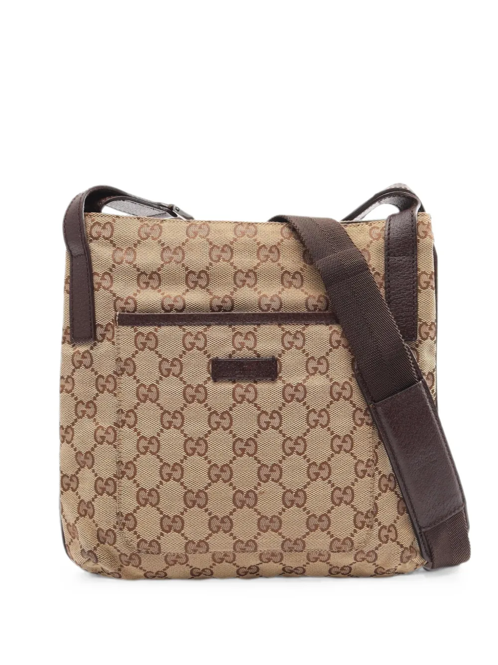 Gucci Pre-Owned 2000s monogram-pattern shoulder bag - Braun