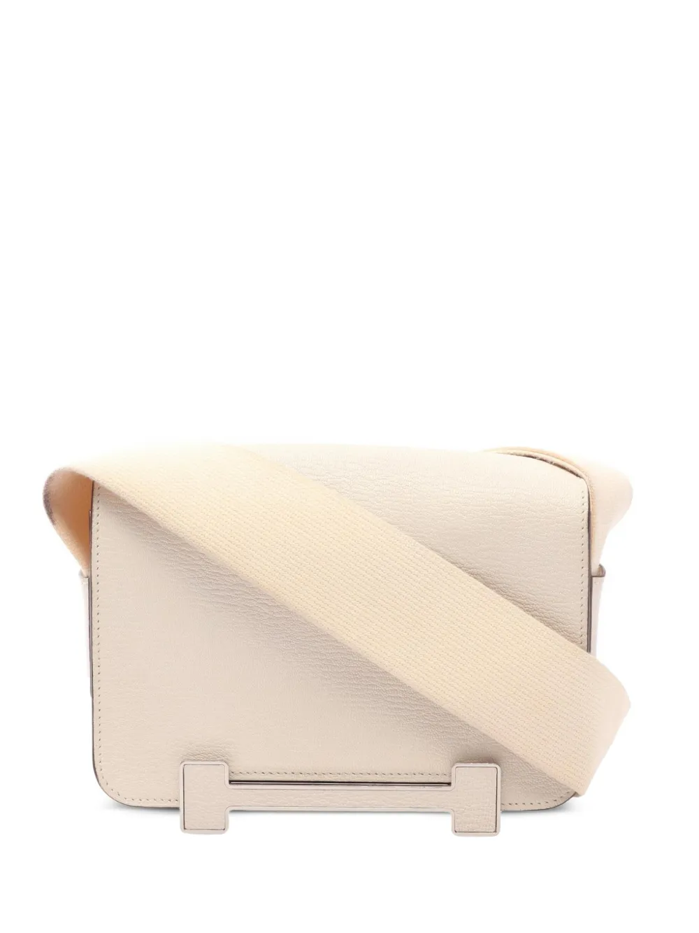 Hermès Pre-Owned 2024 Geta Chevre-leather mini shoulder bag - Toni neutri