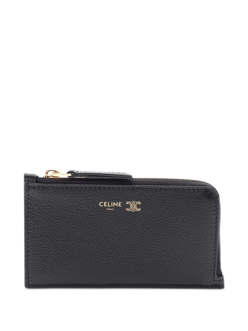Celine Pre-Owned 2020s Triomphe card holder - Black