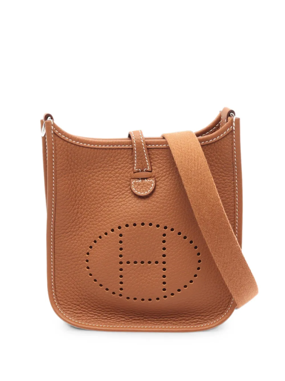 Hermès Pre-Owned 2026 TPM Evelyne Amazon shoulder bag - Nude