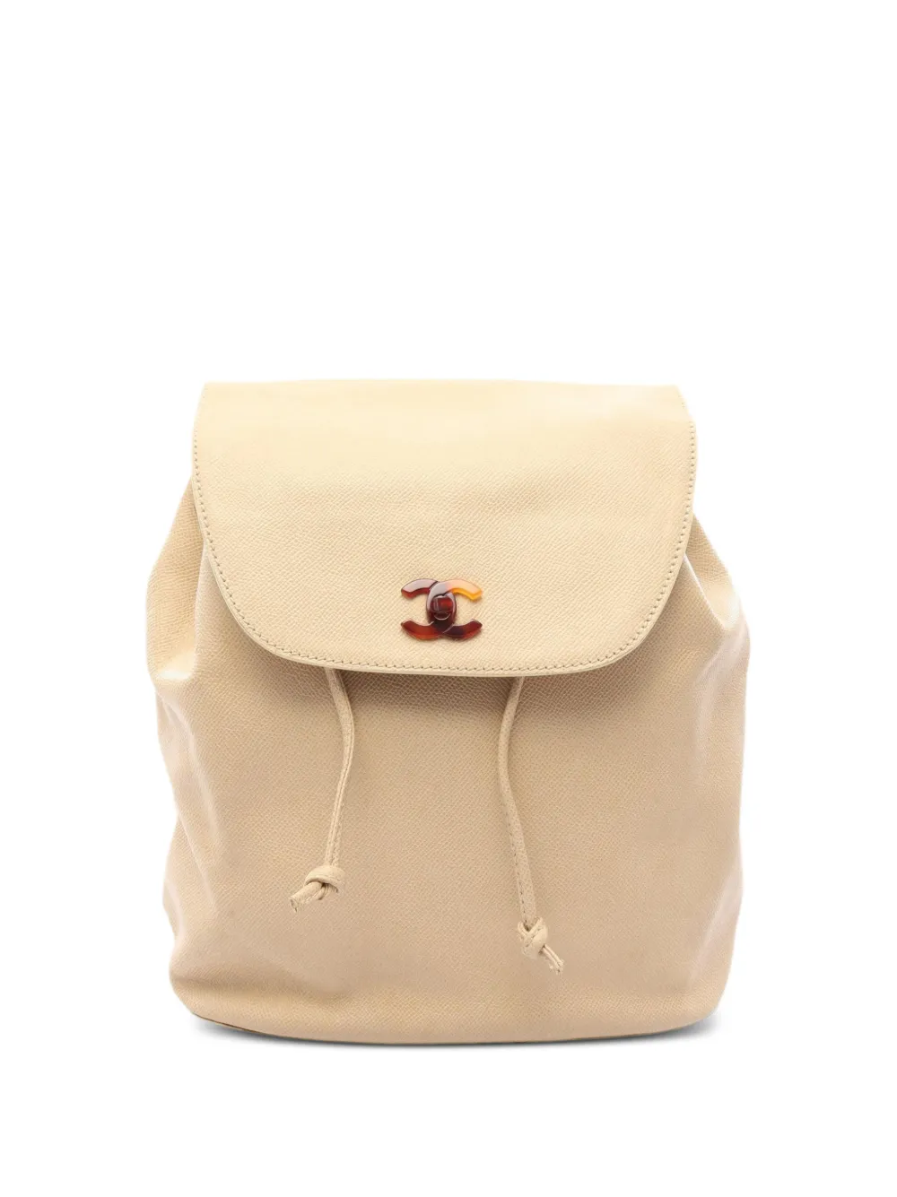 CHANEL Pre-Owned Zaino in pelle Caviar 1997-1999 - Toni neutri