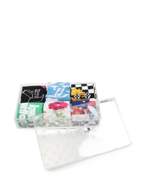 Louis Vuitton Pre-Owned 2020s Monogram 6-pair socks