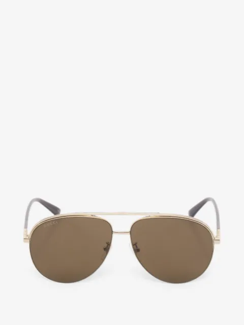 Gucci Pre-Owned pilot sunglasses