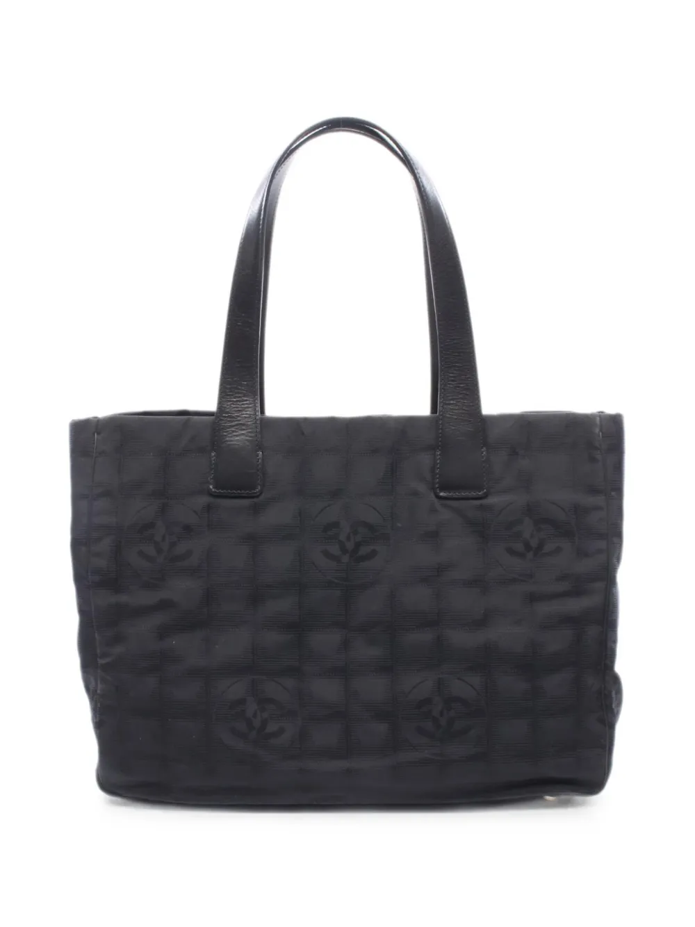 CHANEL Pre-Owned 2005-2006 MM New Travel Line tote bag - Nero