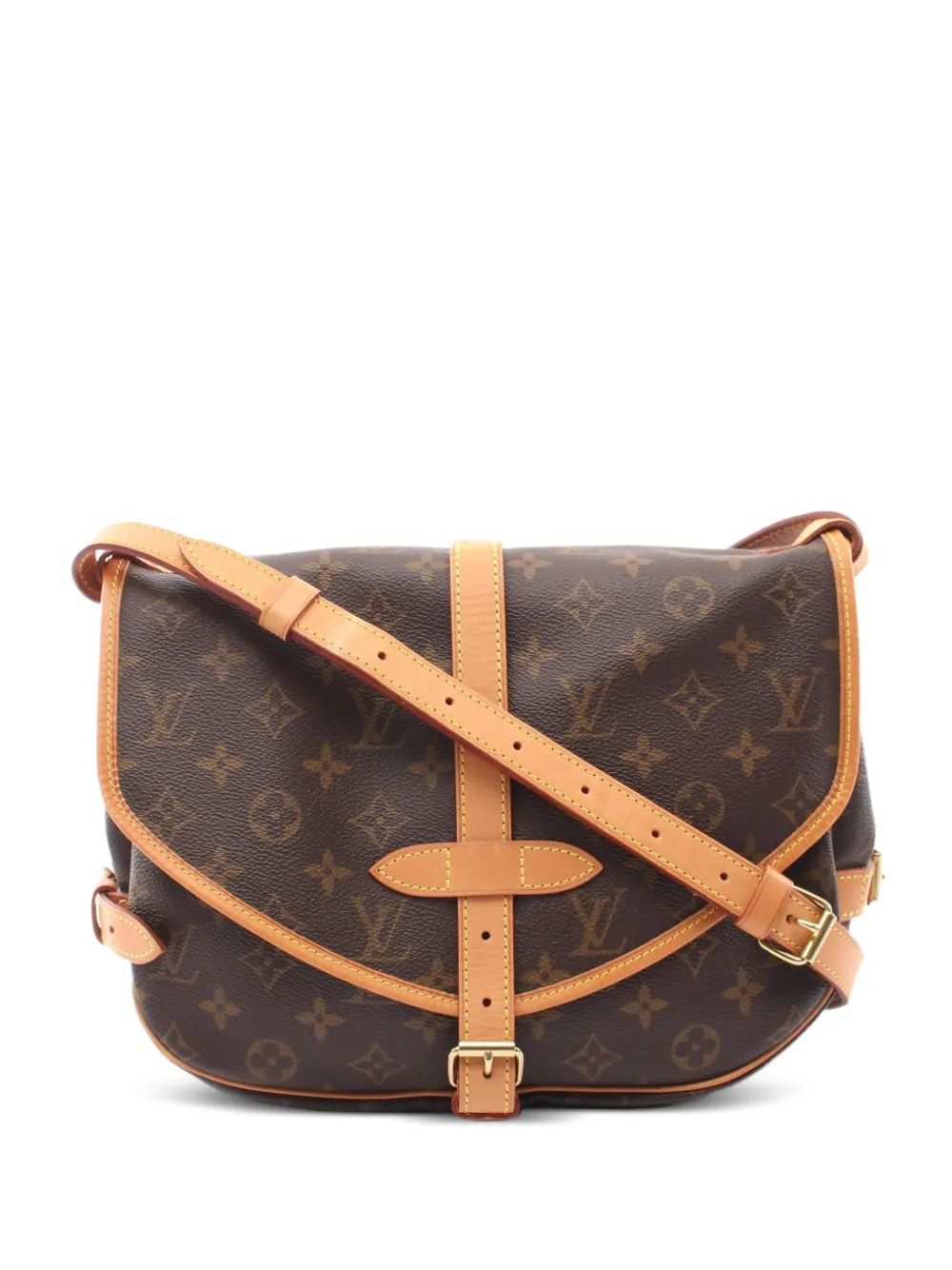 Louis Vuitton Pre-Owned 1999 Monogram Saumur 30 crossbody bag - Braun