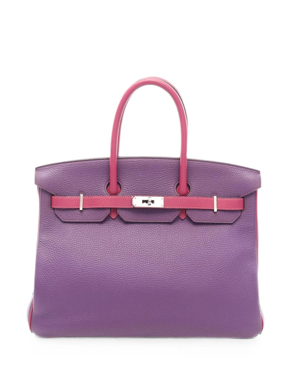 Hermès Pre-Owned 2013 35 Birkin leather handbag - Viola