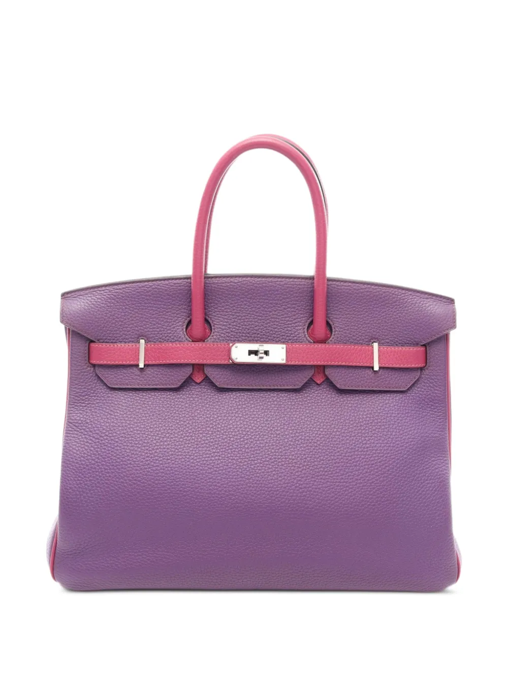 Hermès Pre-Owned 2013 35 Birkin leather handbag - Violett